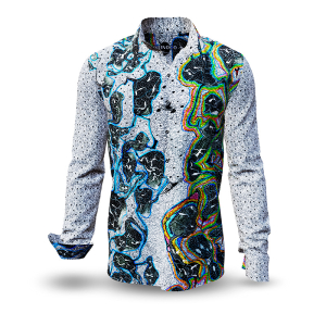 Entdecke bunte Hemden Herren ORINOCO - 100 % Baumwolle