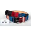 Entdecken Sie den GERMENS Ledergürtel Herren No. 094. Handgefertigt in Mailand aus hochwertigem Rindsleder, einzigartiges Patchwork-Design, exklusiv und limitiert.