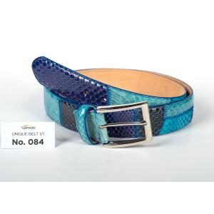 Discover the GERMENS mens leather belt No. 084, handmade...
