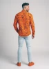 Hemden Herren GRAVUR ORANGE – GERMENS artfashion – Größe 4XL