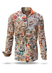 Discover colorful shirts for men OUTBACK ESSENCE - 100% cotton