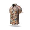 beige summer shirt for men OUTBACK ESSENCE by GERMENS artfashion