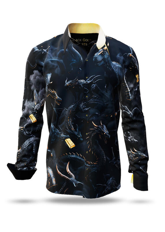 Black Friday 2024 - Shirt men GOLDHAI by GERMENS artfashion