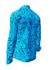 Button Up Shirt GRAVUR BLUE from GERMENS 5XL
