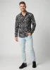 Discover colorful button up shirts for men GRAVUR BLACK - 100% cotton