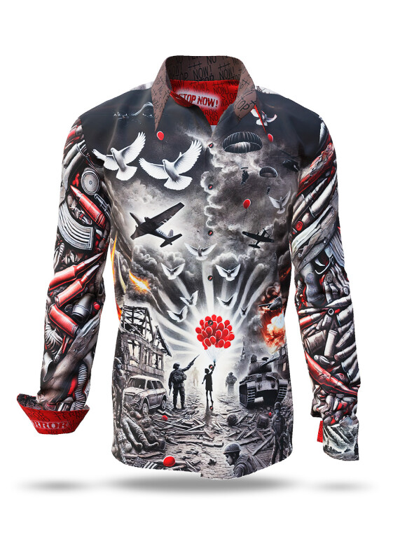 STOP NOW Anti-war shirt - 100% cotton - GERMENS artfashion