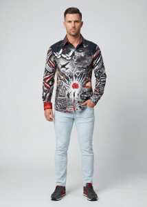 STOP NOW Antikriegshemd - 100 % Baumwolle - GERMENS...