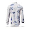 Button Up Shirt ELBFLORENZ DRESDEN SANDPHIR from GERMENS