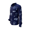 ELBFLORENZ DRESDEN PHIRSAND - blaues Hemd Herren Langarm - 100 % Baumwolle