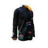 ELBFLORENZ DRESDEN NIGHTFEVER - schwarzes Hemd Herren mit farbigen Dresden Motiven - 100 % Baumwolle