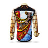 Entdecke bunte Hemden Herren NAVES - 100 % Baumwolle