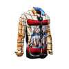 Entdecke bunte Hemden Herren NAVES - 100 % Baumwolle