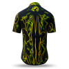 Black green summer shirt shirts short sleeve TERRA GREEN by GERMENS artfashion - 100 % cotton Made in Germany