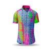 extraordinary summer shirt for men CRAZY TIGER by GERMENS artfashion - Each size is only available once - only available from 07.-14.04.2025!