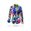 bunte Bluse Damen CITY OF FANTASY von GERMENS - 100 % BW