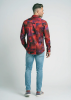 Long Sleeve Button-down Shirt Men DRACO ROT – GERMENS artfashion – Size XS
