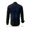 Discover Button Up Shirt TYPEWRITER KARL MARX BLACK - 100 % co
