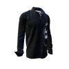 Black Button Up Shirt TYPEWRITER KARL MARX BLACK from GERMENS