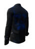 Black Button Up Shirt TYPEWRITER KARL MARX BLACK from GERMENS