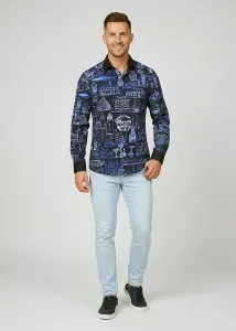 CHEMNITZ BUILDINGS BY NIGHT Hemden Herren - 100 %...