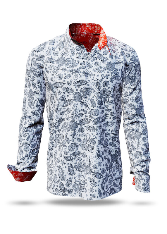Discover colorful button up shirts for men TERTIARY - 100% cotton