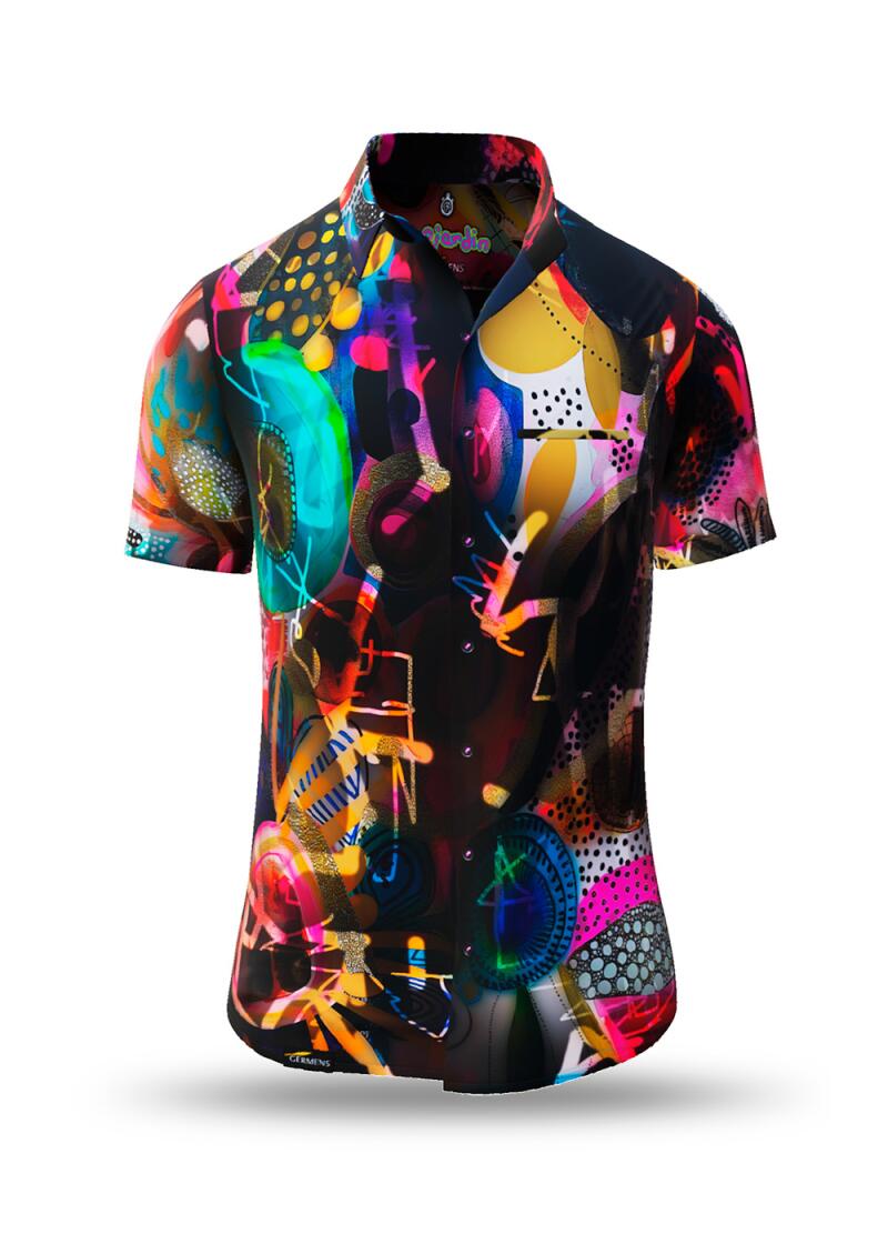 7 Stück limitiertes Sommerhemd Herren POPJARDIN von GERMENS XL