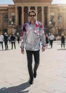 Discover colorful button up shirts for men QUADROPHONIE -...