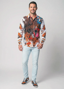 Discover colorful button up shirts for men SURPRISE -...
