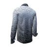 Graues Hemd Herren METAL von GERMENS - 100 % Baumwolle LANG-5XL