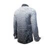 Graues Hemd Herren METAL von GERMENS - 100 % Baumwolle LANG-5XL