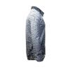 Graues Hemd Herren METAL von GERMENS - 100 % Baumwolle LANG-5XL