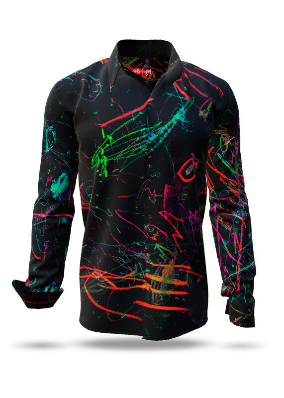 Discover button up shirts for men RINGELKRINGEL IN DER NACHT - 100% cotton