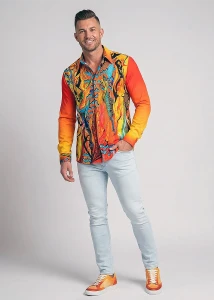 Discover colorful button up shirts for men NIGHTSUN -...