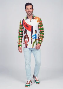 Discover colorful button up shirts for men ERSTER MAI -...