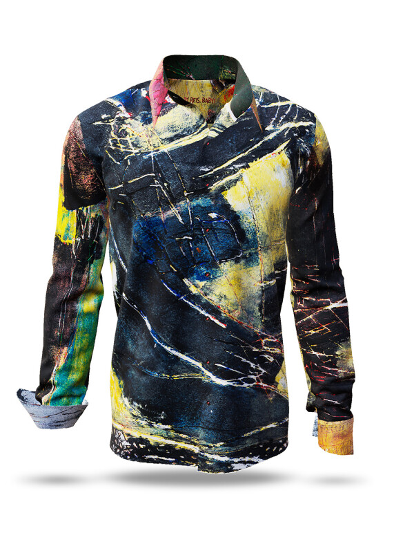 Discover button up shirts for men ES GIBT REIS, BABY - 100% cotton