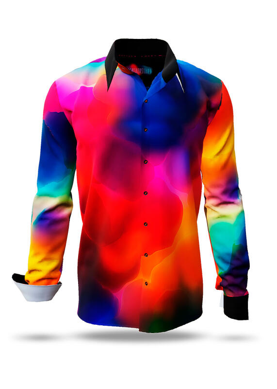 Discover colorful button up shirts for men ZWISCHENZUSTAND - 100% cotton