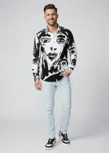 Discover button up shirts for men THE BEST GIRL 2 - 100%...