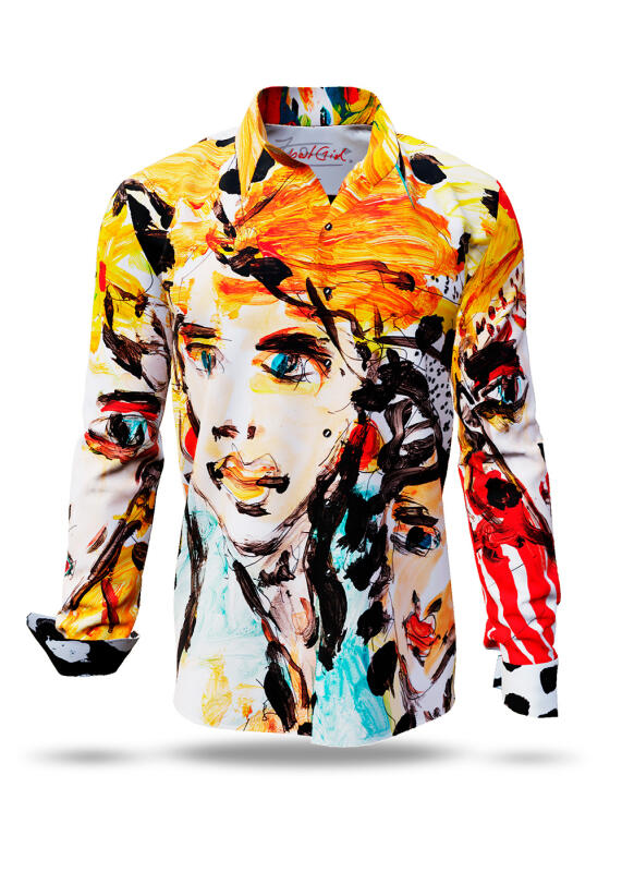 Discover colorful button up shirts for men THE BEST GIRL 1 - 100% cotton