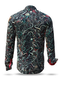 Discover dark shirt for men NEKRODRAKE - 100% cotton