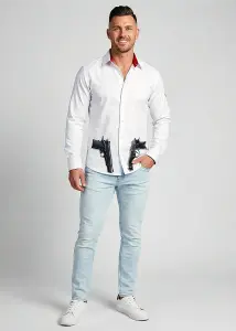 Entdecke bunte Hemden Herren COOLTS - 100 % Baumwolle