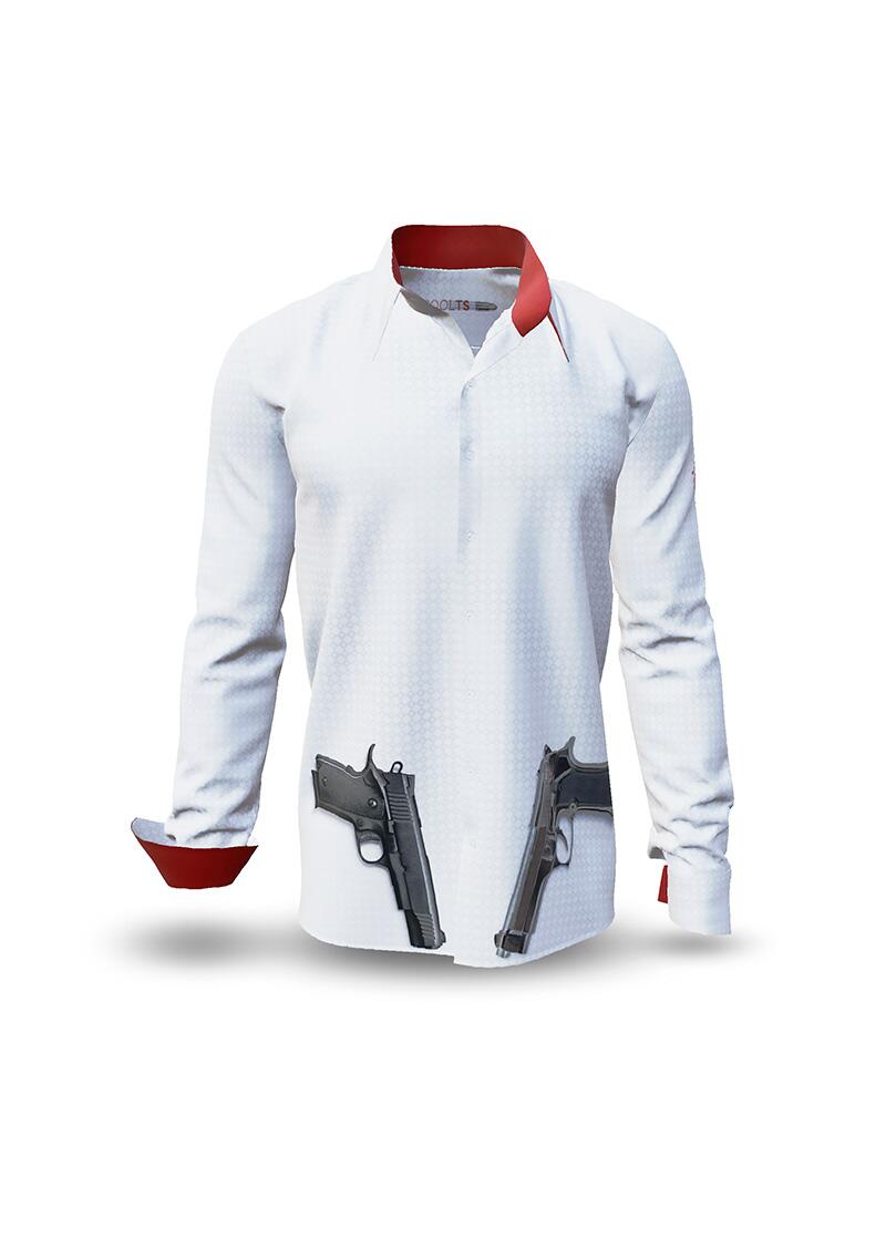 COOLTS - White shirt with 2 pistols - GERMENS