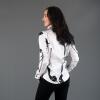 WHITE SWAN - colorful Blouse for women by GERMENS artfashion XXL