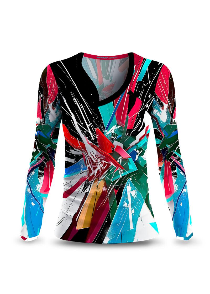 7 Stück limitiertes Damen Langarm Shirt BLADEBURST von GERMENS