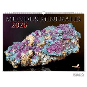 Mineralienkalender 2026 MUNDUS MINERALIS - Der besondere...