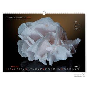 Mineralienkalender 2026 MUNDUS MINERALIS - Der besondere...