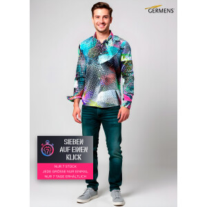 Discover the mens shirt RASTERBLUETE from GERMENS,...