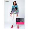 Discover the RASTERBLUETE womens blouse from GERMENS, limited to just 7 pieces. Each size can only be ordered once and only in the period 7.-14,09.2025