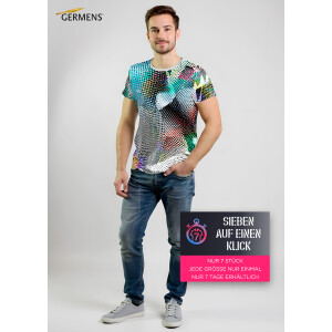Discover the mens T-shirt RASTERBLUETE from GERMENS,...