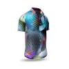 7 pieces limited edition mens summer shirt RASTERBLUETE by GERMENS S