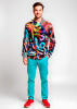 Discover colorful button up shirts for men DAPURITOJO - 100% cotton
